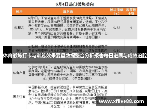 体育锻炼打卡与训练效果复盘数据整合分析报告每日进展与成效追踪